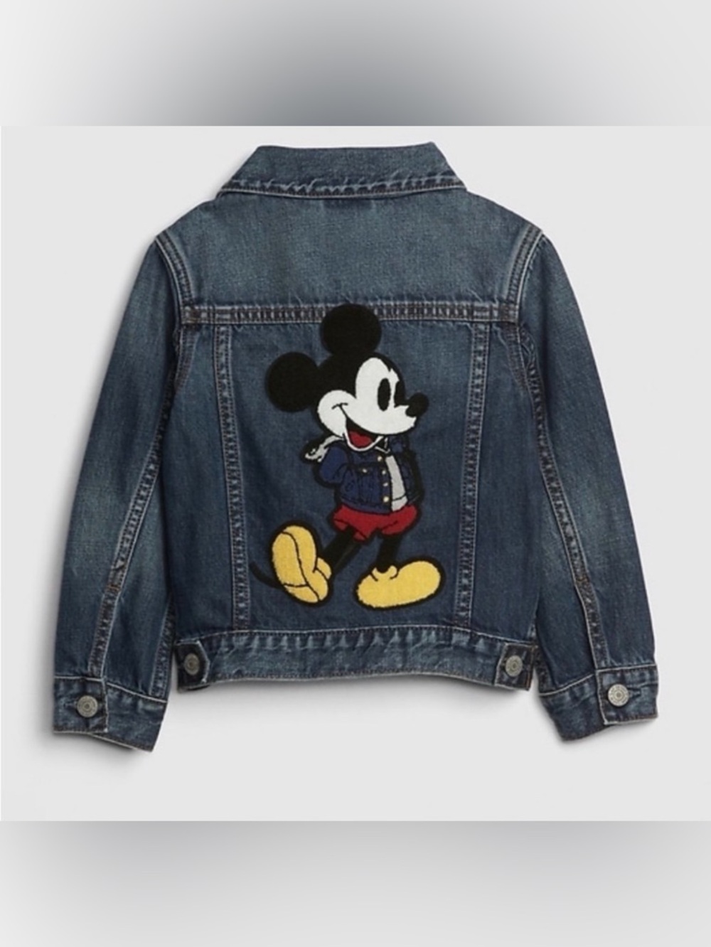 BabyGap Mickey Mouse Icon Denim Jacket